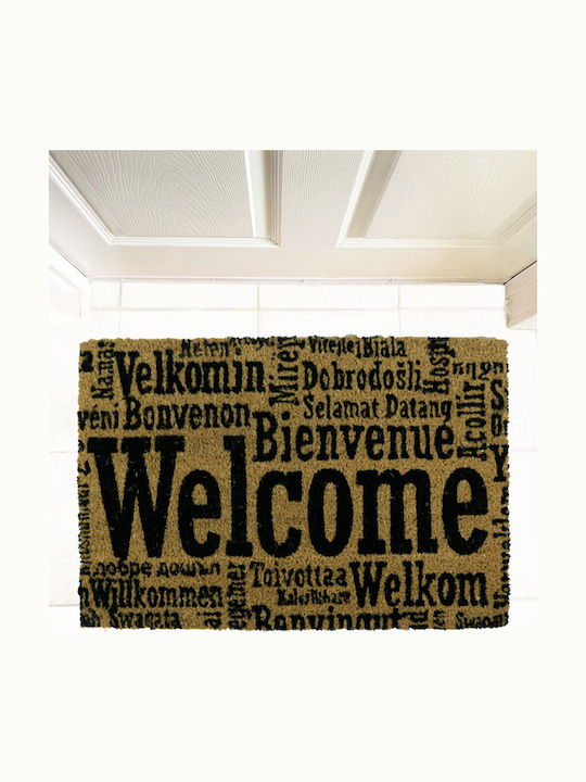 San Lorentzo Πατάκι Εισόδου Welcomemultilingual 40x60εκ.