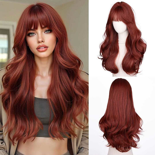 Περούκα Wig με Συνθετική Τρίχα 66cm