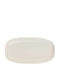 Kutahya Porselen Serving Platter Oval made of Porcelain Beige 16x9cm