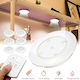 Alista Home LED Lumină de siguranță cu Alimentare cu baterie și Telecomandă 1buc