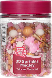 Fun Cakes Διακοσμητικά Κας Κας Μωβ 70gr 01093