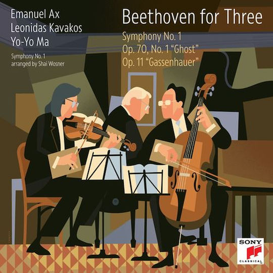 Leonidas Kavakos & Yo-yo Ma Beethoven Three Symphony No 1 Op 70 No 1 Ghost 1 Cd