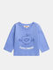 Kids' Shirt Long Sleeve Blue Zutritee1