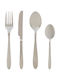 S-d Nevis Set de Tacâmuri Inoxidabil Argintiu 24buc