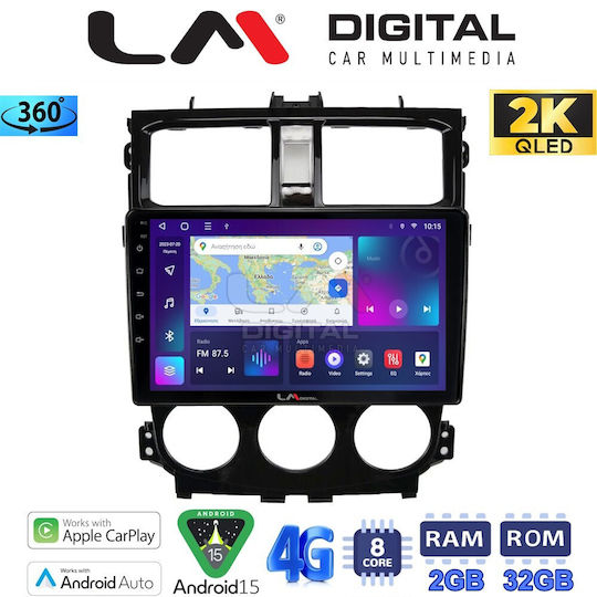 LM Digital Car Audio System for Mitsubishi Colt 2013 (Bluetooth/USB/WiFi/GPS/Apple-Carplay/Android-Auto)