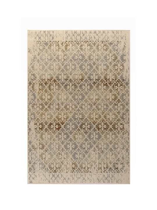 Tzikas Carpets Kemet Σετ Μοντέρνα Χαλιά Κρεβατοκάμαρας Πολύχρωμο 390-0-080-44006-111 3τμχ