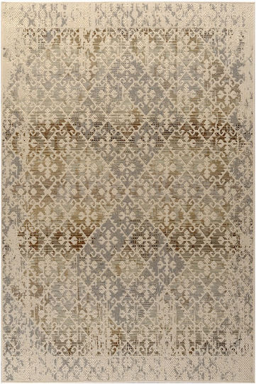 Tzikas Carpets Kemet Σετ Μοντέρνα Χαλιά Κρεβατοκάμαρας Πολύχρωμο 390-0-080-44006-111 3τμχ