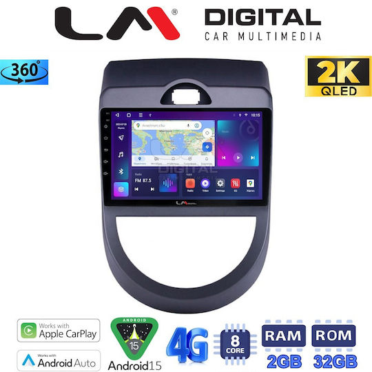 LM Digital Car Audio System for Kia Soul 2009 > 2013 (Bluetooth/USB/WiFi/GPS/Apple-Carplay/Android-Auto)