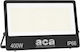 Aca Στεγανός Προβολέας LED 400W Ψυχρό Λευκό 6500K IP66
