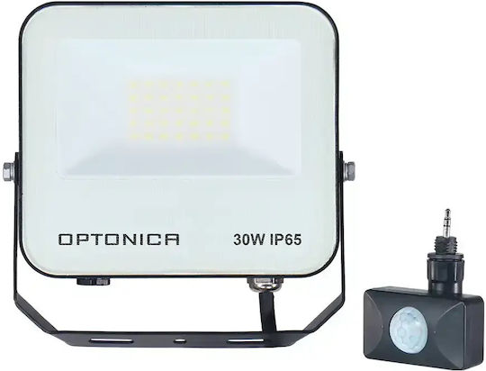 Metanor LED Flutlichter 30W Mit Einstellbarem Warm Weiß und Bewegungssensor