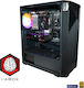 i-aBox Stealth Power v2 N Eco Desktop PC (i5-14400F/16GB DDR4/512GB SSD/Radeon RX 6500 XT/No OS)