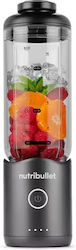NutriBullet Flex Блендер с Пластмасова Кана 590 мл 7.4V Оръжеен Метал