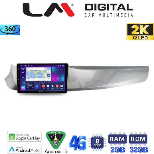LM Digital Ηχοσύστημα Αυτοκινήτου για Alfa Romeo Giulietta 2010 > 2014 (Bluetooth/USB/WiFi/GPS/Apple-Carplay/Android-Auto)