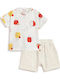 Kids' Set with Shorts Summer 2pcs Beige