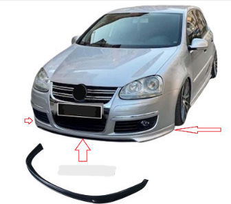 Спойлер Черен Мат Пластмаса Vw Golf 5 Gt Gti Edition 30
