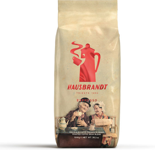 Cafea Espresso Hausbrandt Nonnetti 1000g Boabe