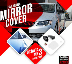 Mirror Cap Covers Batman for Skoda Octavia Mk3 2013-2020