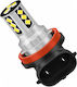 Vencore 3216-10195 H10 Canbus Gen4 LED Lamp Base H10 Canbus Gen4 18 SMD 3020 9W 2800 Lumen 8-48 Volt Cold White 6000K 3216-10195