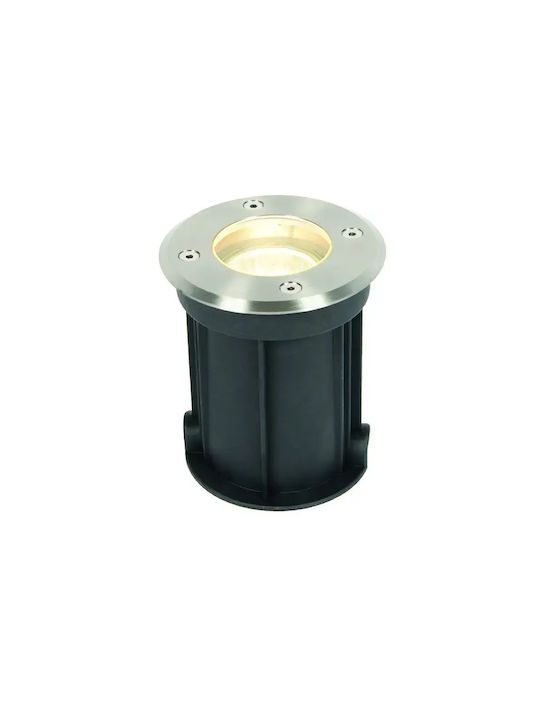Metanor Spot Boden IP67 Für Lampensockel GU10 Silber