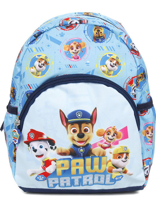 Paw Patrol Ghiozdan Școlar De Umăr Pentru Școala Primară Albastru Deschis Cu Husă Pentru Sticlă De Apă
