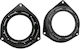ACV Speaker Ring Car Back Alfa Romeo Mito Citroen Nemo Fiat 500 / Bravo / Fiorino / Grande Punto / Punto / Punto Evo / Qubo Ford Ka Opel Astra / Corsa / Vivaro / Zafira Peugeot Bipper 2pcs