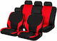 Michelin Front Car Covers Polyester Black / Red