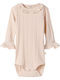 Lil' Atelier Baby Bodysuit Pink