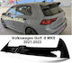 Spoiler Spate Pentru Mașină Plafon Negru Din Plastic Lucios VW Golf 8