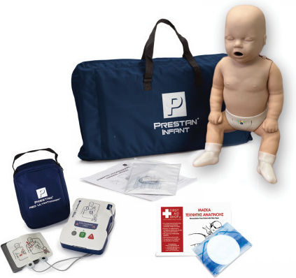 Prestan Infant First Aid Trainer Pack + Prestan Ultratrainer Defibrillator Trainer 2023872