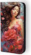 Husă Book Model Flower Girl 91194 Redmi Note 12 Pro 4G