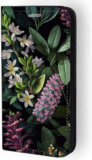 Калъф Книга Модел Цветя 91240 Redmi Note 12 Pro 4g