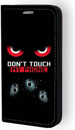 Θήκη Book Σχέδιο Don't Touch My Phone 9647 Poco X7 5g