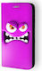 Калъф Книга Дизайн Crazy Face 91848 Poco X7 5g