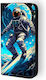 Handyhülle Book Astronaut Design 91617 Poco X7 5G