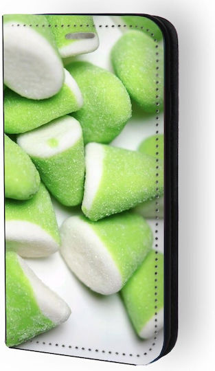 Handyhülle Book Design Candies 91888 Redmi Note 12 Pro 4G