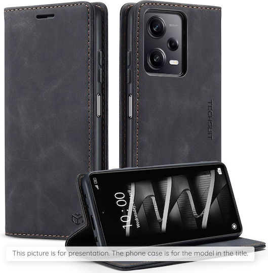 Techsuit Confy Cover Oppo Book Black (Oppo Reno15 F, Oppo Reno15 FS 5G)