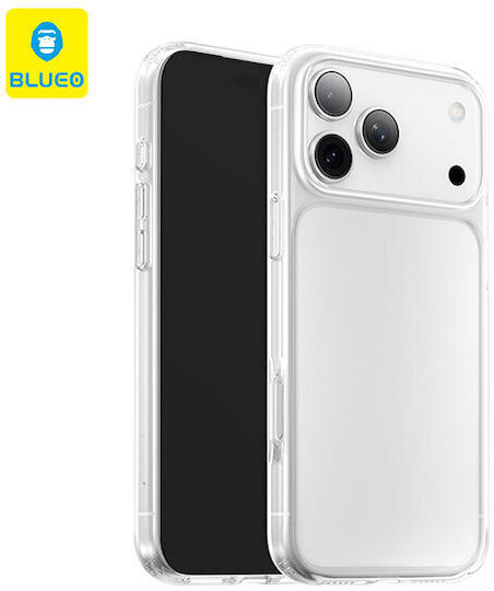 Blueo Crystal Drop Задна корица Прозрачен (iPhone Air)