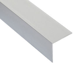 Aluminium Corner Smooth Matte 25x25mm 1.25m