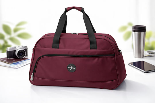 Sack Voyage Burgundy Fabric L60xW23xH37cm