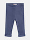 Kinder Leggings Lang Blue
