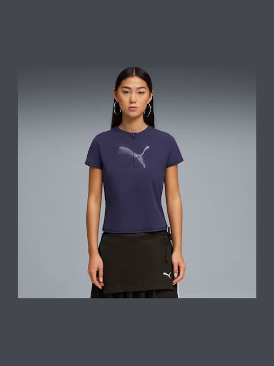 Dare To Γυναικείο Αθλητικό T-shirt Deep Plum