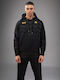 Sweatshirt mit Kapuze Black/gold