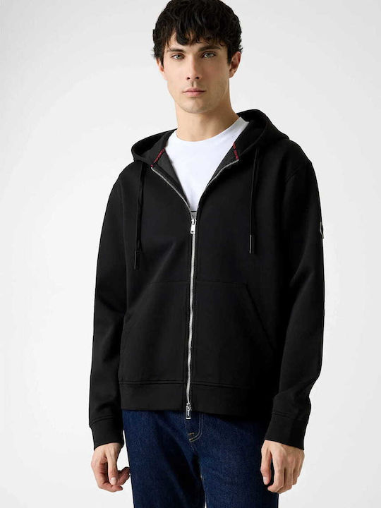 Sweatshirt with Hood Black