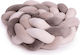 Amek Toys Πάντα Πλεξούδα Εσωτερική Grey Beige 12x200cm