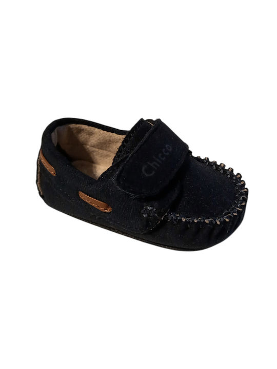 Chicco Βρεφικά Μοκασίνια Αγκαλιάς Navy Μπλε