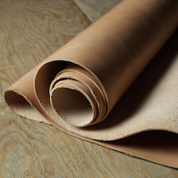 Vegetable Tanned Leather Baketa Beige Tan