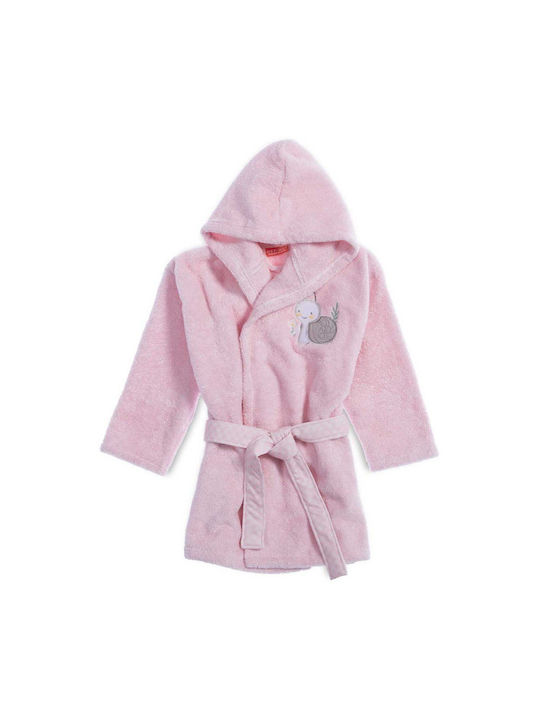 Nef-Nef Homeware Παιδικό Μπουρνούζι Cute Snail Μωβ με Κουκούλα Nef-Nef Homeware Παιδικό Μπουρνούζι Cute Snail Μωβ με Κουκούλα