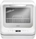 Bomann Countertop Dishwasher for 2 Place Settings W44xH44cm White