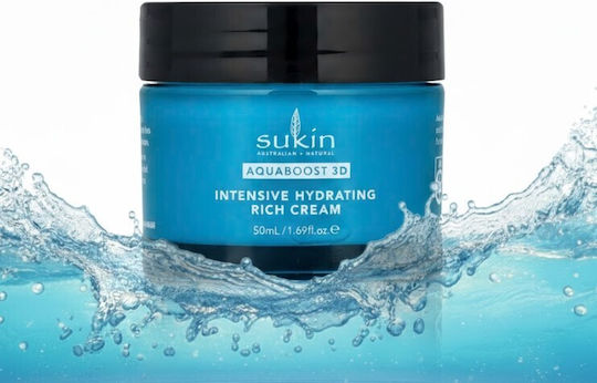 Sukin Naturals AquaBoost 3D Rich Cream Face Night 50ml
