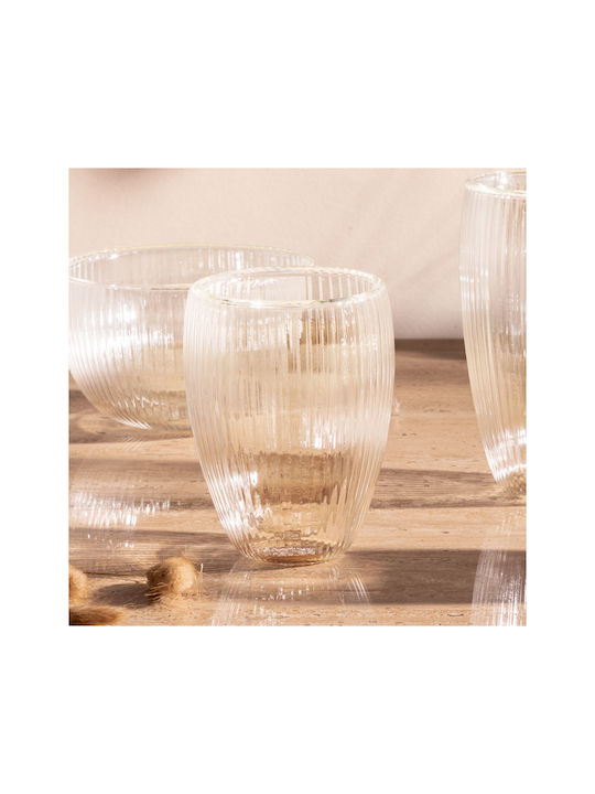 S-d Clea Ποτήρι Καφέ/Freddo από Γυαλί 280ml